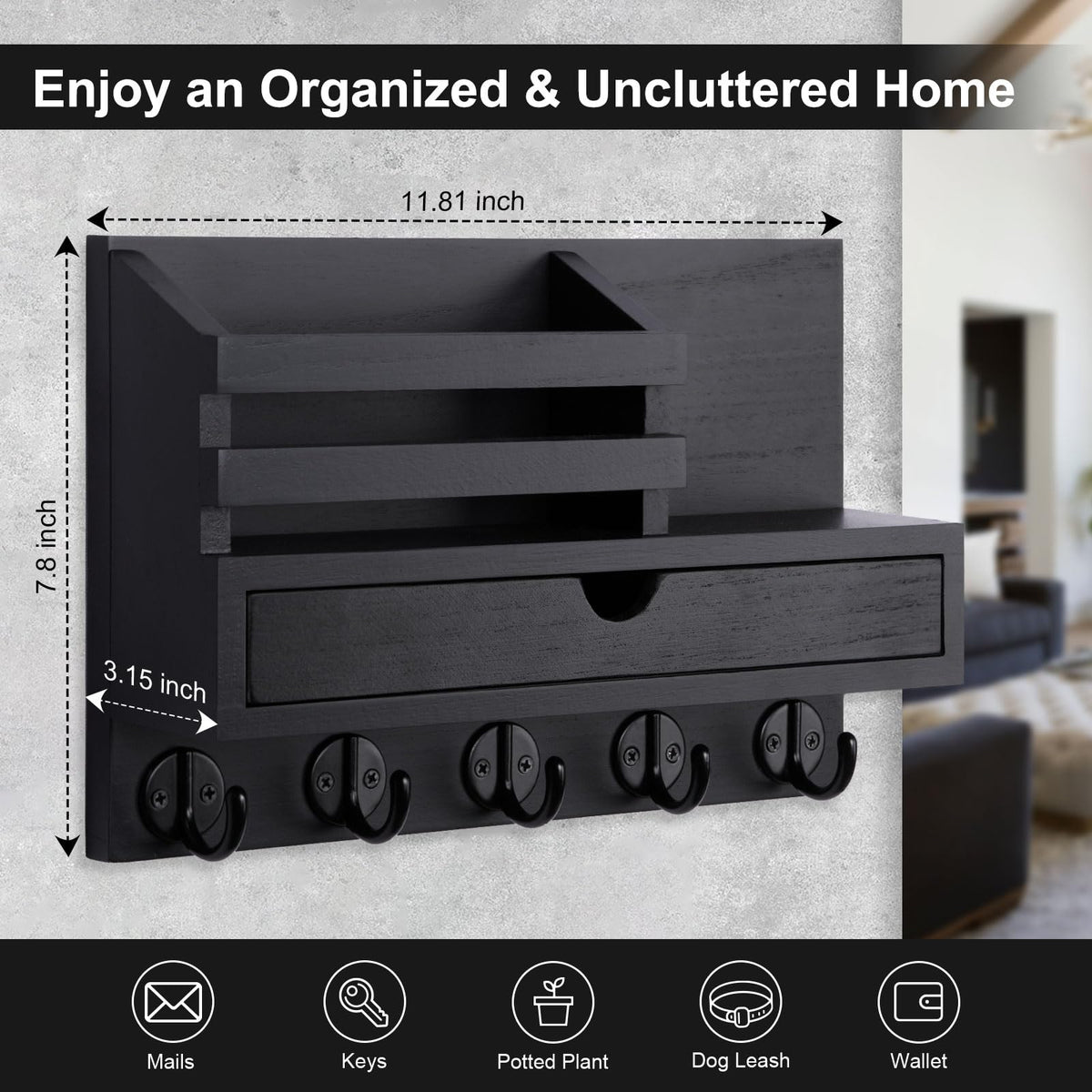 Includes all hardware for quick, easy installation.
