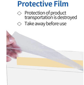 Ludery adhesive-tape installation demonstrates tool-free setup