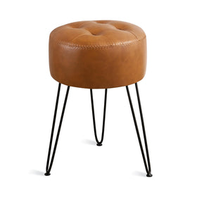 LUE BONA easy-assembly vanity stool arrives with all hardware included.