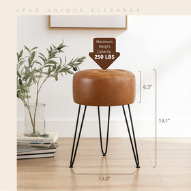 LUE BONA multipurpose stool fits dressing tables, bedrooms, bathrooms, and living spaces.