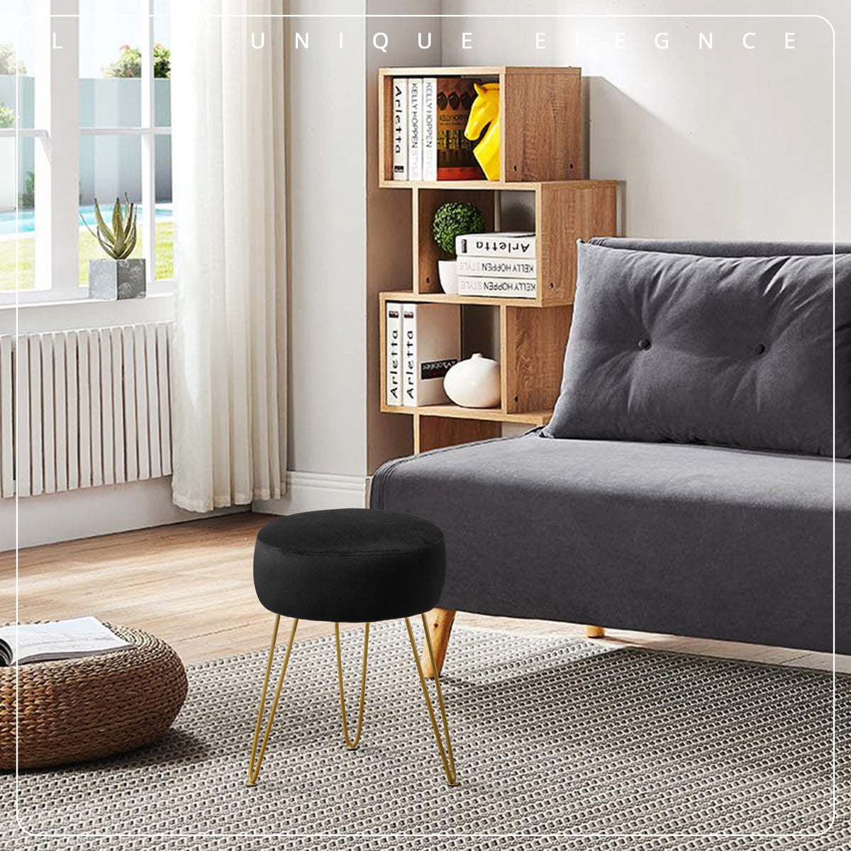 LUE BONA compact design complements various rooms with subtle elegance.