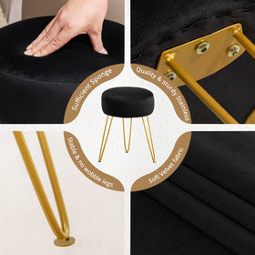 LUE BONA ottoman converts to seat or tray-based side table.