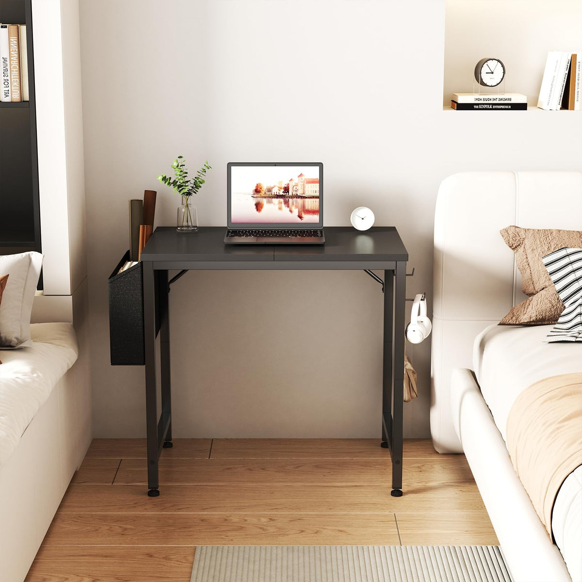 Lufeiya desk featuring simple modern design complements any decor.