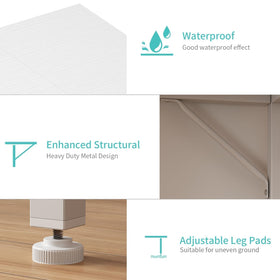 Lufeiya desk surface showing scratch-resistant, waterproof finish