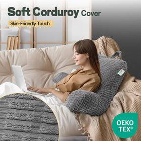 LUISOF corduroy 3D-embossed cover feels soft and odor-free