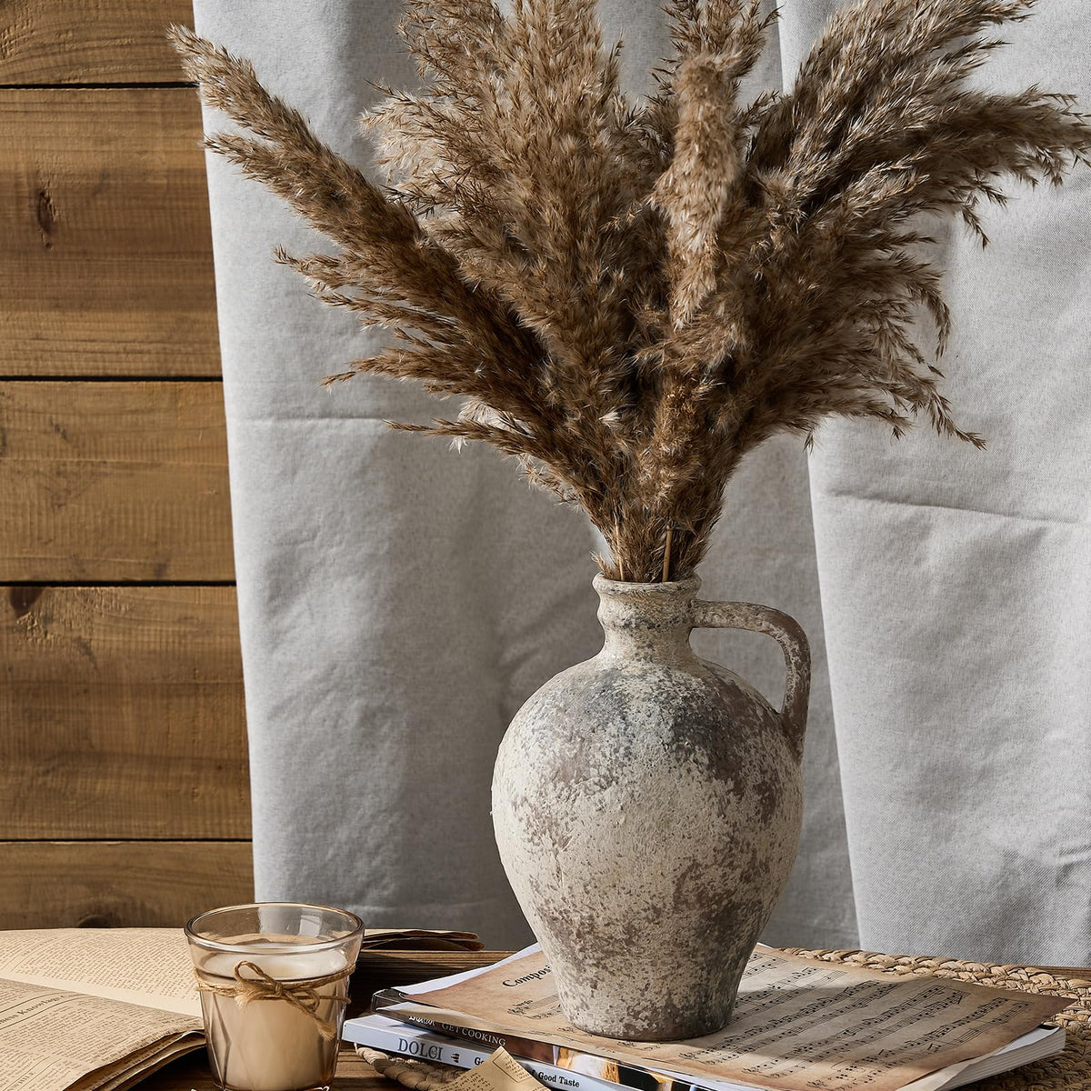 LUKA waterproof ceramic vase suitable for various botanicals
