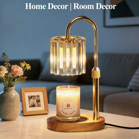 Lukasa candle warmer lamp ideal for bedrooms, offices, or cafes