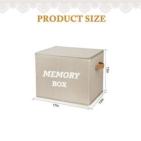 Lukeline memory box ideal for anniversaries, weddings, and birthdays as thoughtful keepsake storage.