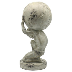 Lukitas Atlas versatile decor accent enhances homes, offices, and living rooms with artistic flair.