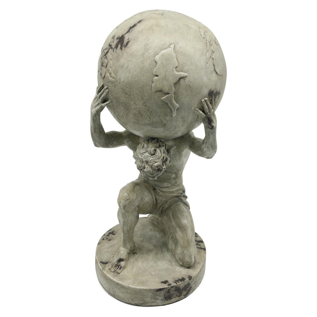 Lukitas holding world statue elevates room aesthetics while staying easy to place.