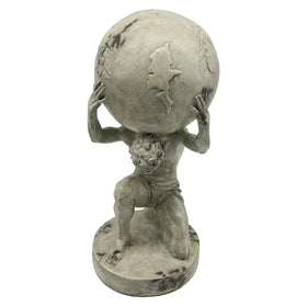 Lukitas holding world statue elevates room aesthetics while staying easy to place.