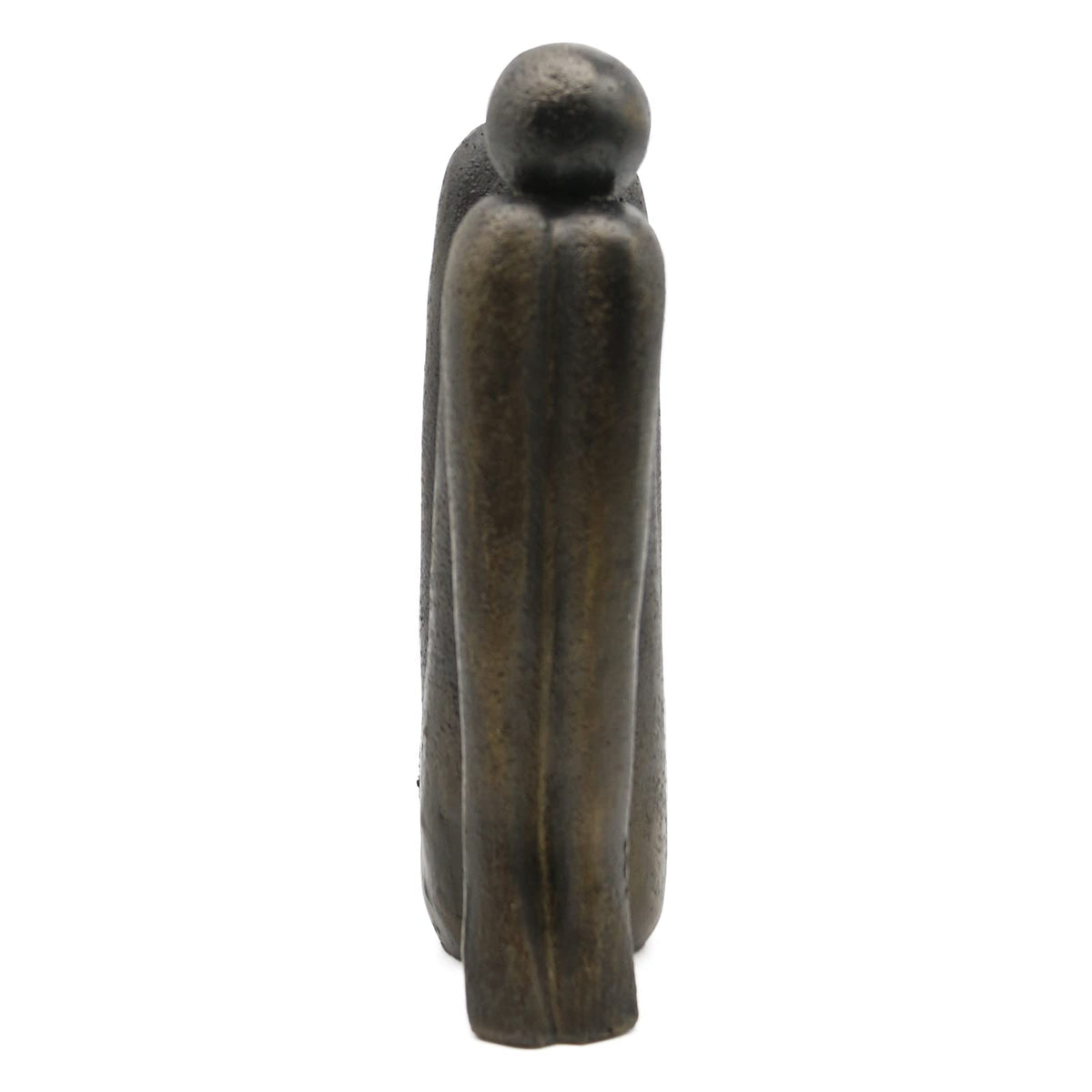 Lukitas resin bronze bookends complement warm home decor palettes