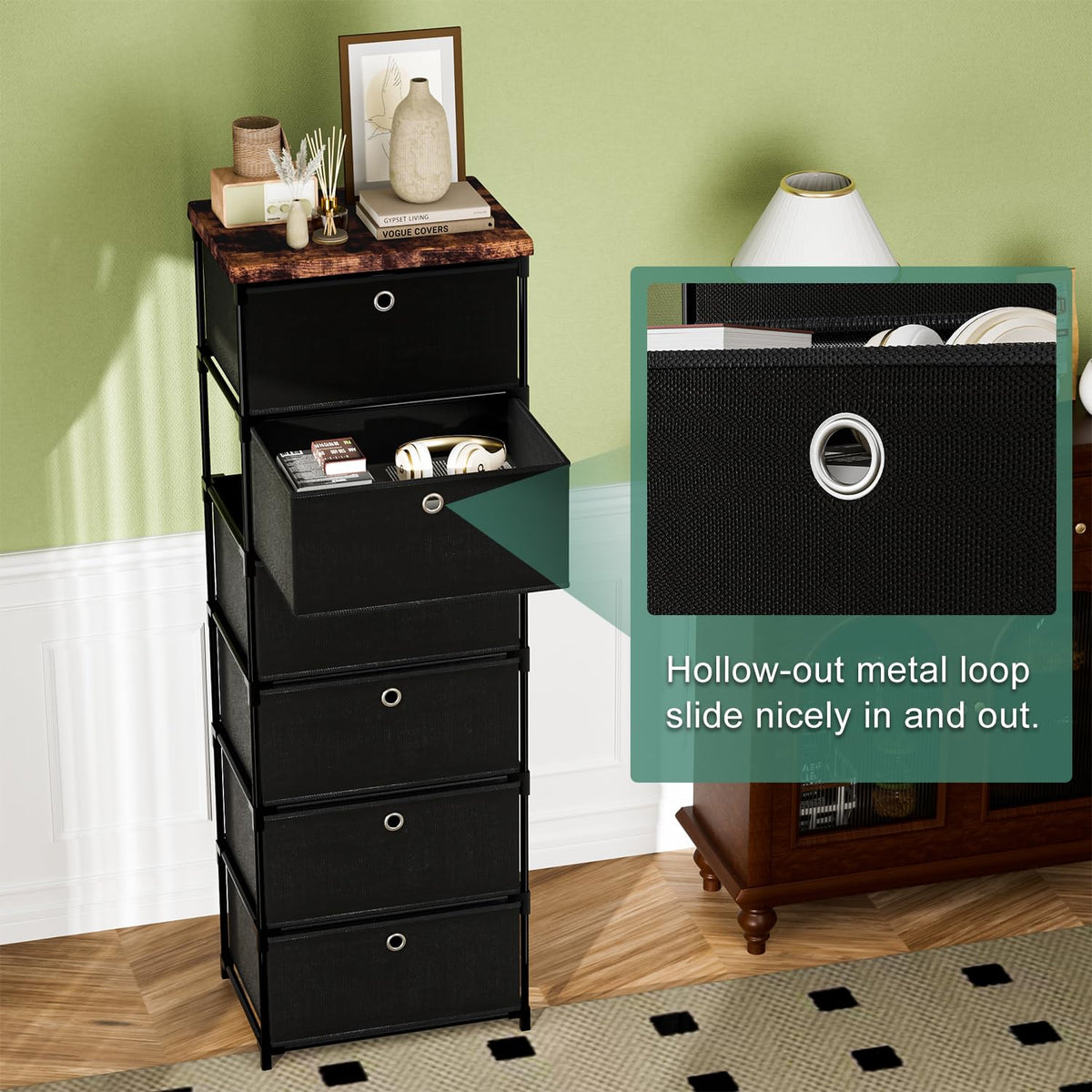 LUKYTOWER in-room organization solution for toys, yarns, and small items