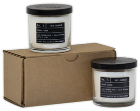 Lulu Candles 100% cotton wicks for steady, even flame performance.