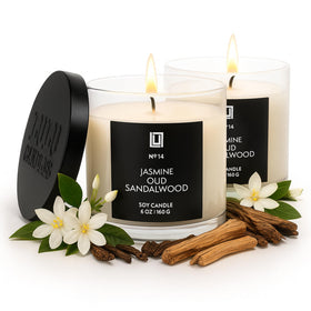 Lulu Candles highly scented fragrance fills the room with depth.