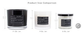 Lulu Candles long-lasting-burn-jar offers extended enjoyment between replacements.