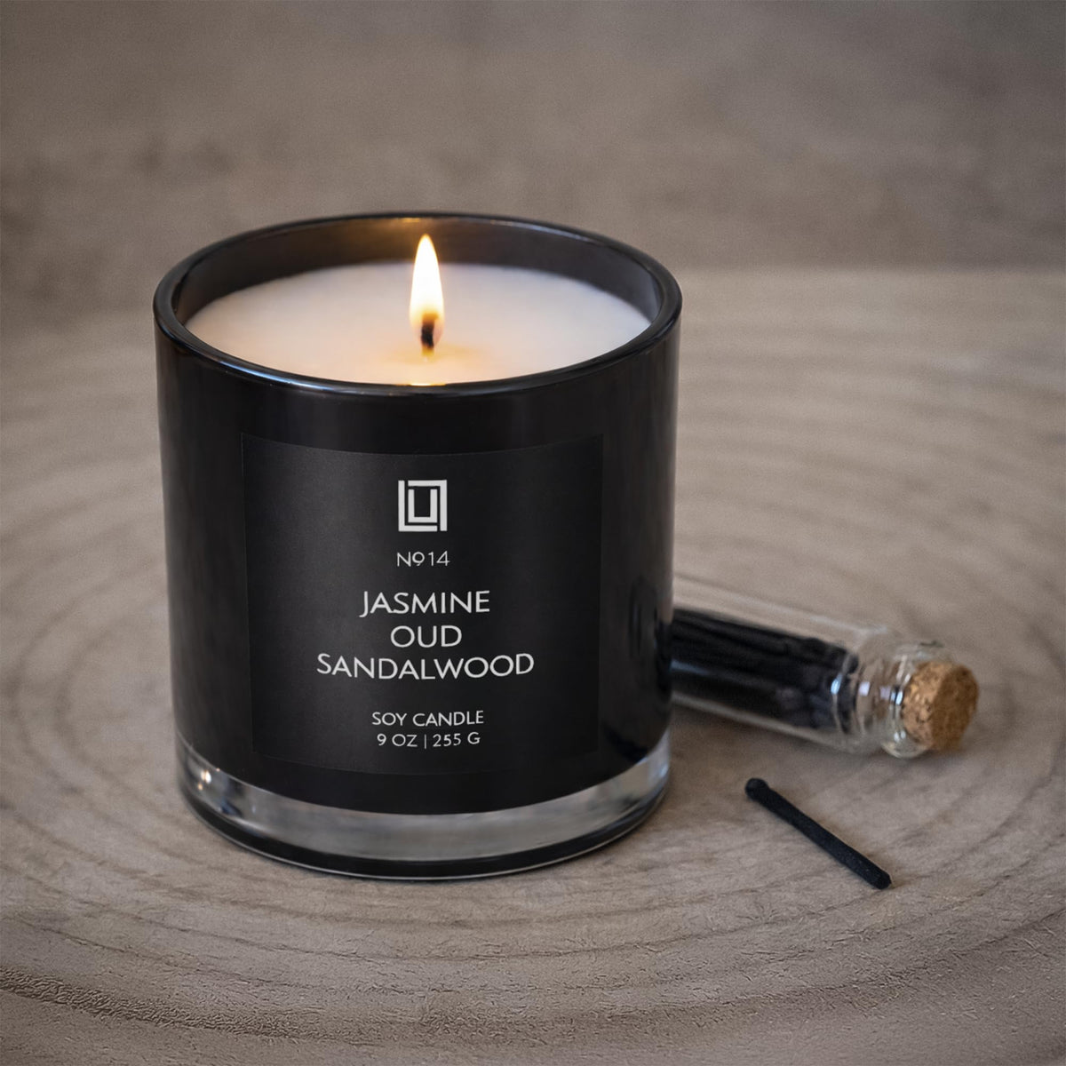Lulu Candles Tomato & Vine gift packaging ready for gifting