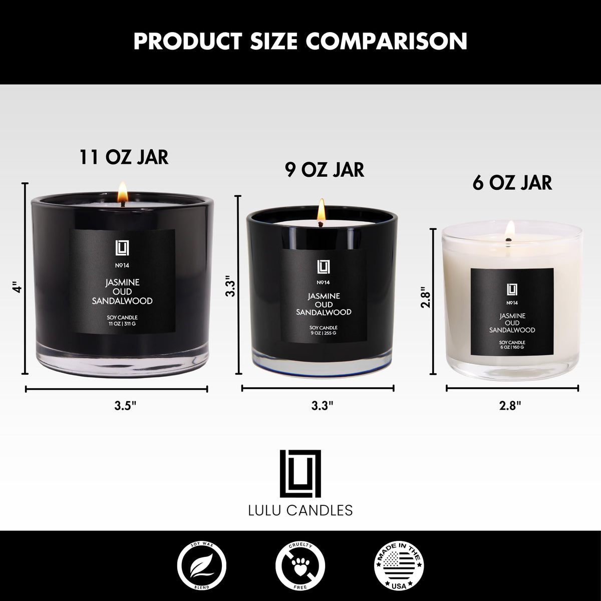 Lulu Candles Tomato & Vine lid and presentation for stylish display