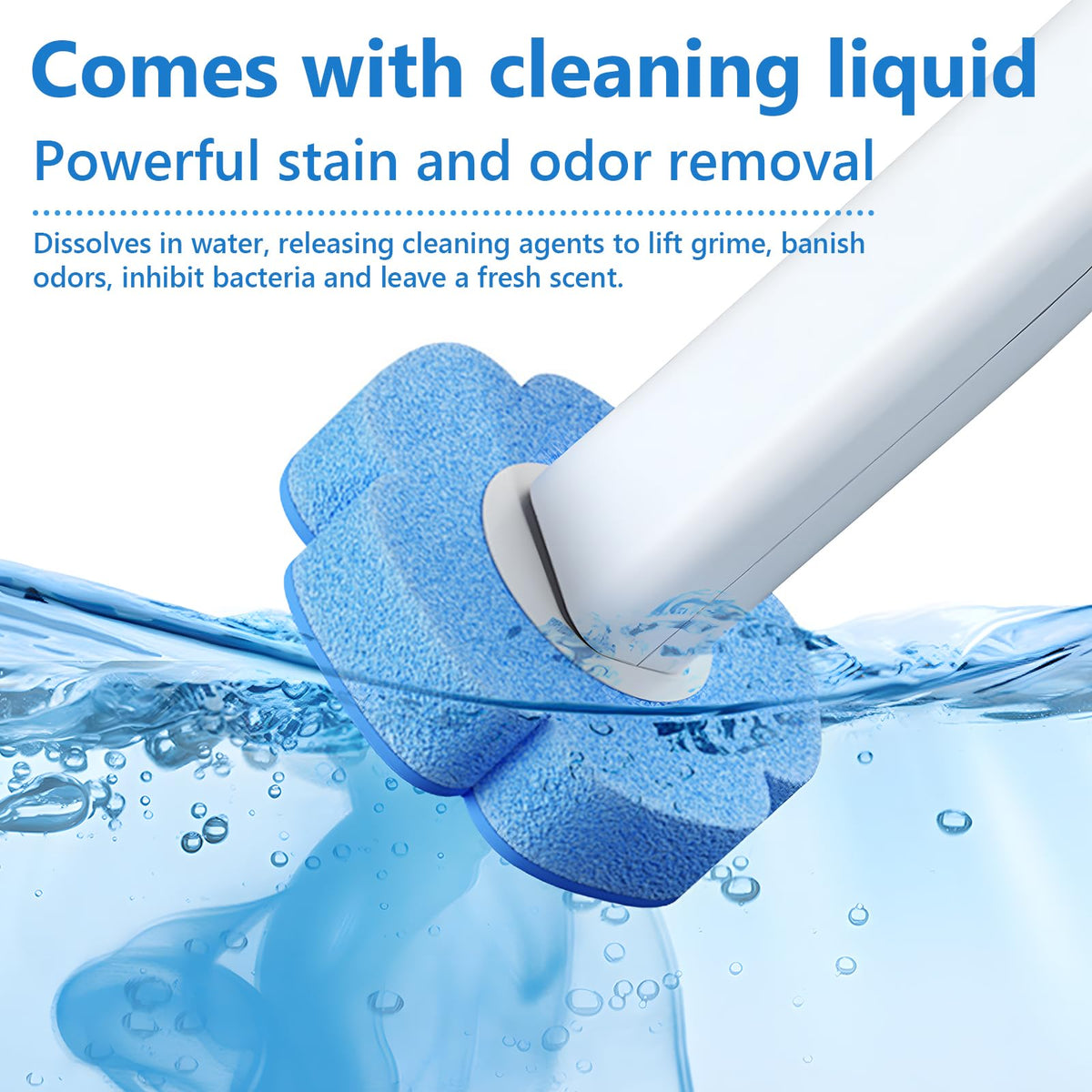 Luluaday multi-surface cleaning tool works on sinks and tubs.