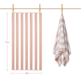 LULUHOME oversized towel at spa moment, wrap-ready and soft.