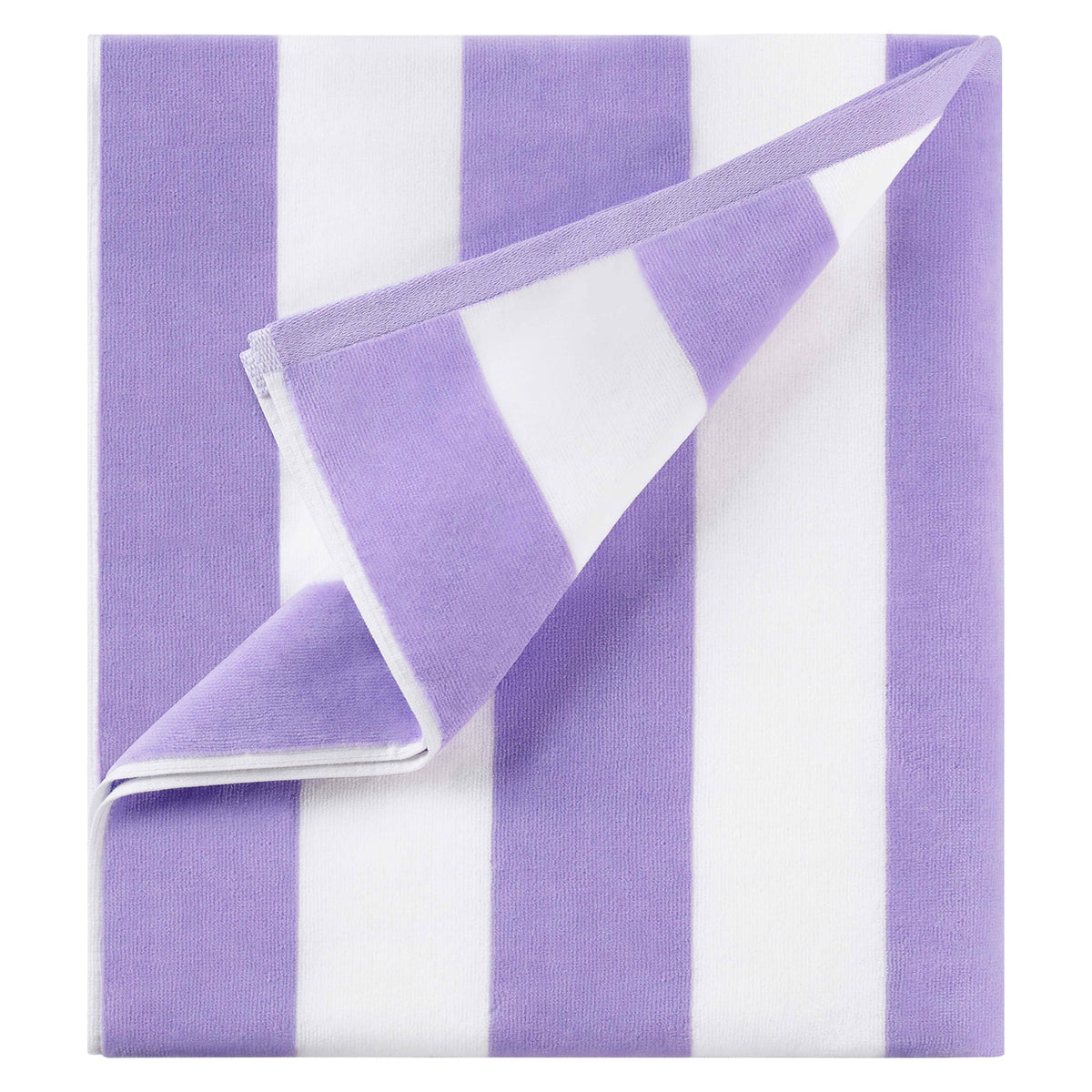 LULUHOME large oversized beach towel 36x70 striped for pool or beach days