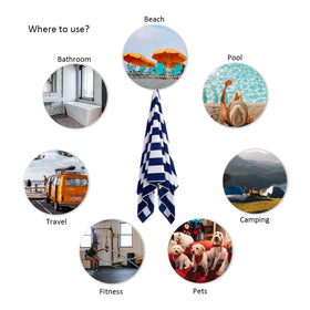 LULUHOME spa-quality towel for home use and travel