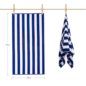 LULUHOME ultra-absorbent oversized towel with soft cotton texture