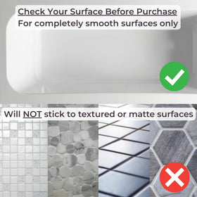 LUMA HOME beige shower mat with drain holes promoting quick drying after use