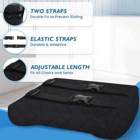 LumbarPal breathable mesh cover highlighting cool, breathable surface