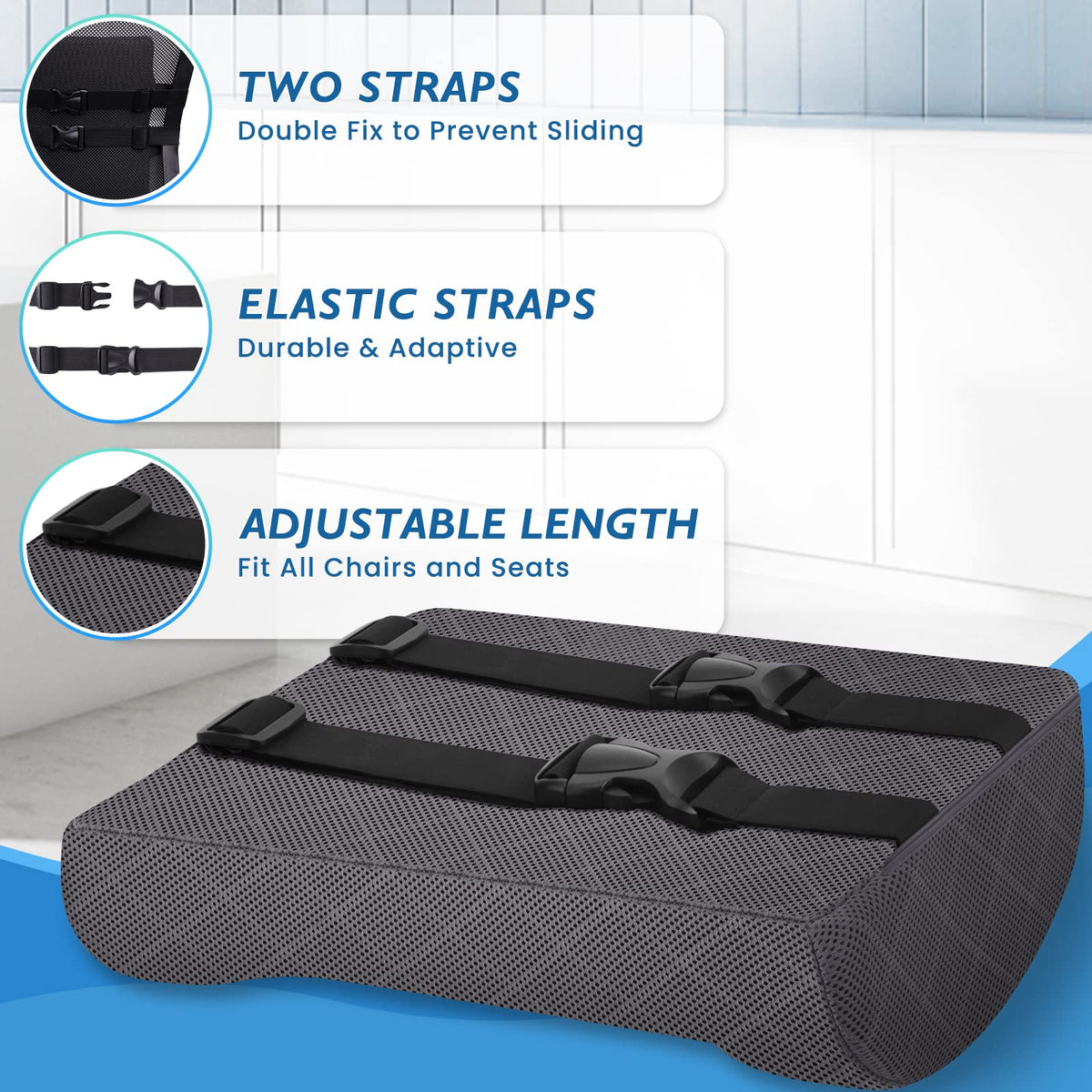 LumbarPal car-seat back support provides stable comfort during drives.