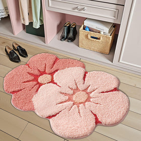 LUMI absorbent bath mat helps keep sinks and floors dry after use.