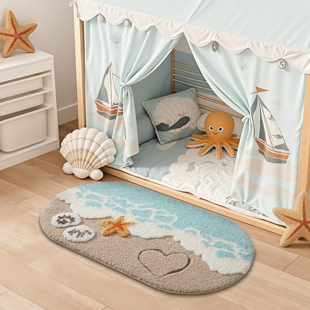 LUMI absorbent fibers quickly wick away moisture after showers