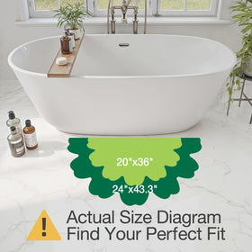 LUMI soft plush sunflower rug provides luxurious underfoot comfort in bathrooms.