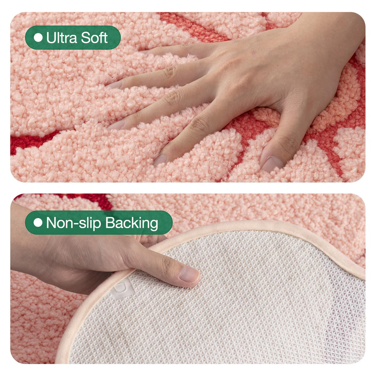 LUMI versatile rug fits bedroom, living room, or kids' room decor.