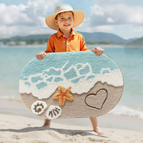 LUMI versatile rug for bathroom, kitchen, or entry