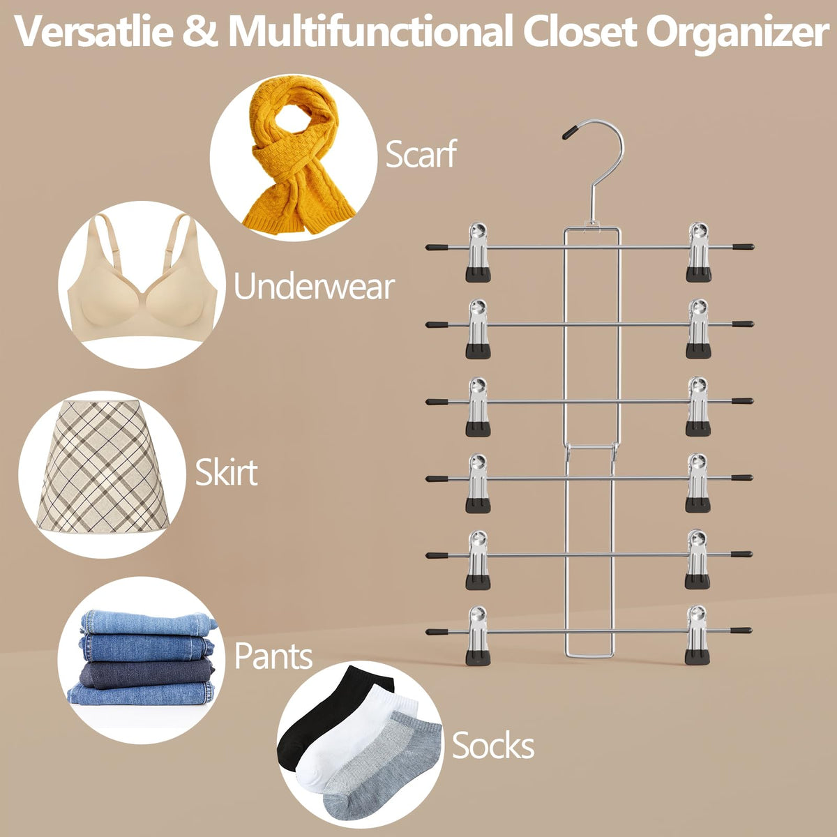 Lumigens durable closet organizers help dorm rooms stay tidy and efficient.
