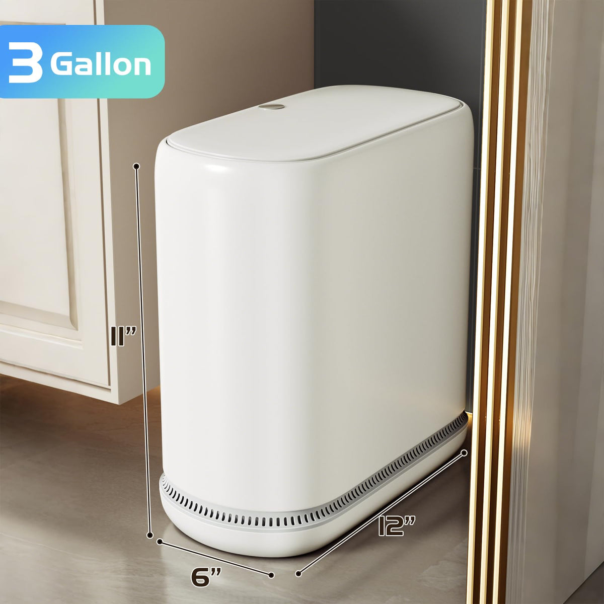 LumiHom includes 75 bags across 5 rolls for easy refills.