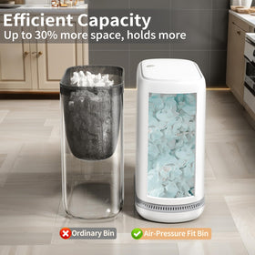 LumiHom auto-adsorption lid demonstrates tight seal for maximum capacity.