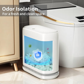 LumiHom durable plastic finish that cleans easily with a wipe.