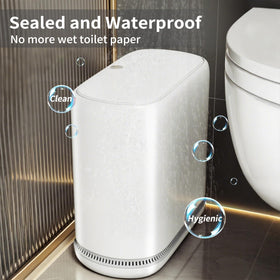 LumiHom modern design bin complements various room decors.