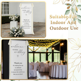 Lumina Garden wall-hanging setup for versatile venue placement