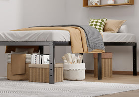 LUMUNANCE twin bed frame delivers quiet assembly and steady sleep