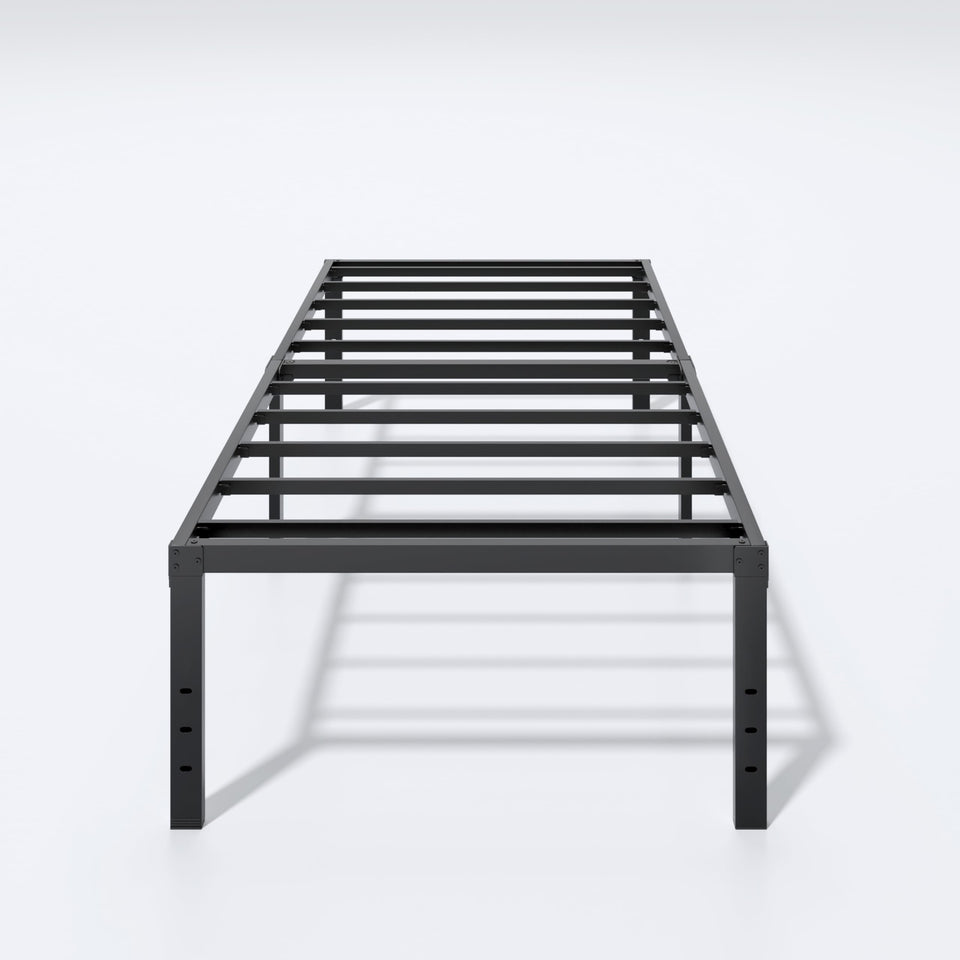LUMUNANCE twin metal bed frame with minimalist design for stylish bedrooms