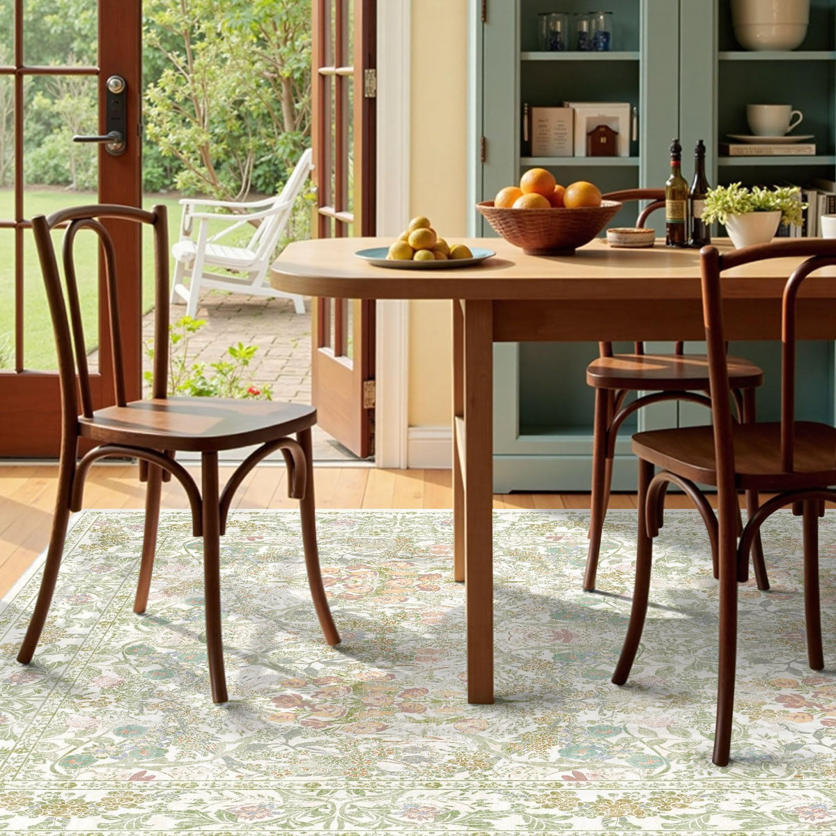 Plush faux-wool surface of Lunasun rug delivers cloud-soft comfort.