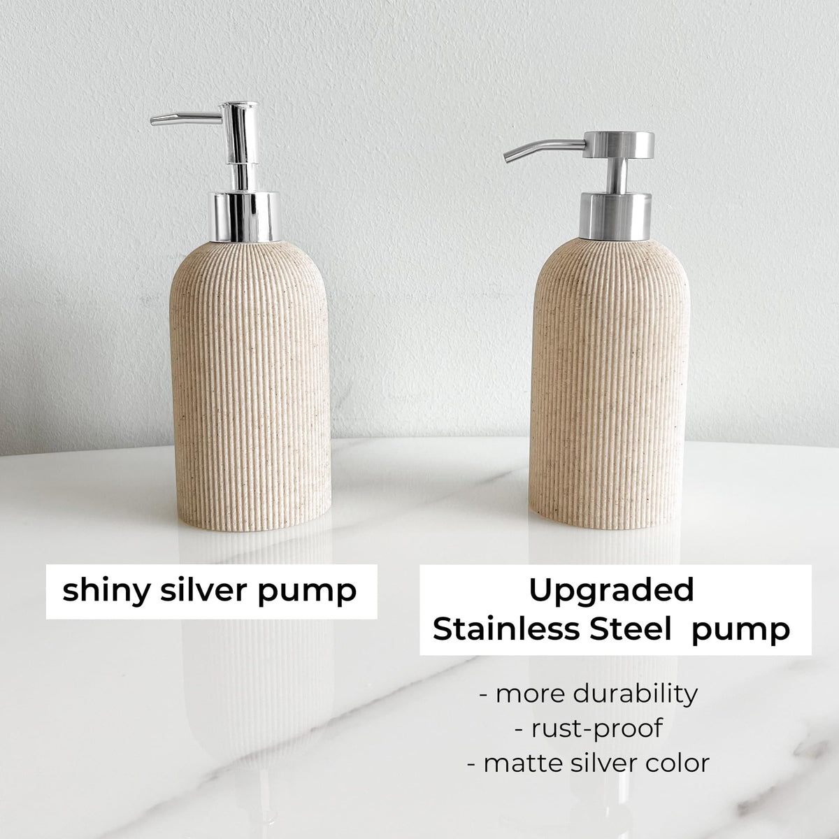 Lunestella ideal for kitchen or bathroom countertop display.