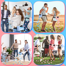 Lunmon four-player set ideal for group celebrations.