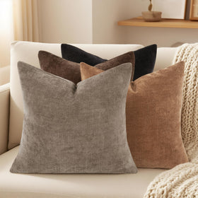 Lunofox easy-care machine washable pillow covers simplify upkeep.