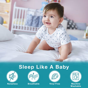Lunsing Family-Friendly protector creates a clean, safe sleep space for kids and pets.