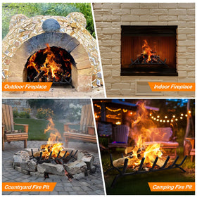 Luoieo indoor-use scene suggests cozy ambiance with efficient burning.