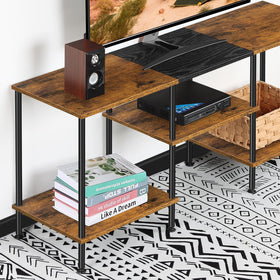 Luplom stand bottom storage area for baskets or small items
